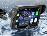 Écran Tactile Moto 5" CarPlay & Android Auto - Ovyl